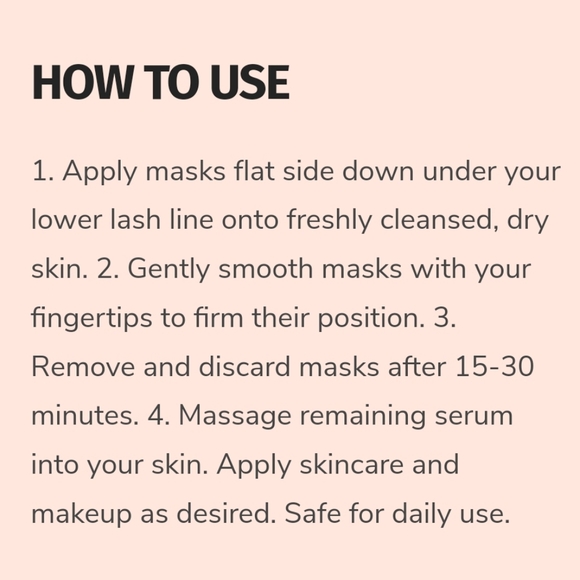 Beautology Lab - Refresh + Revitalize 24K Gold Collagen Eye Masks NEW - Picture 8 of 11